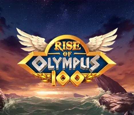 Rise of Olympus 100 game by Play’n GO – logo hosted on Starda Casino
